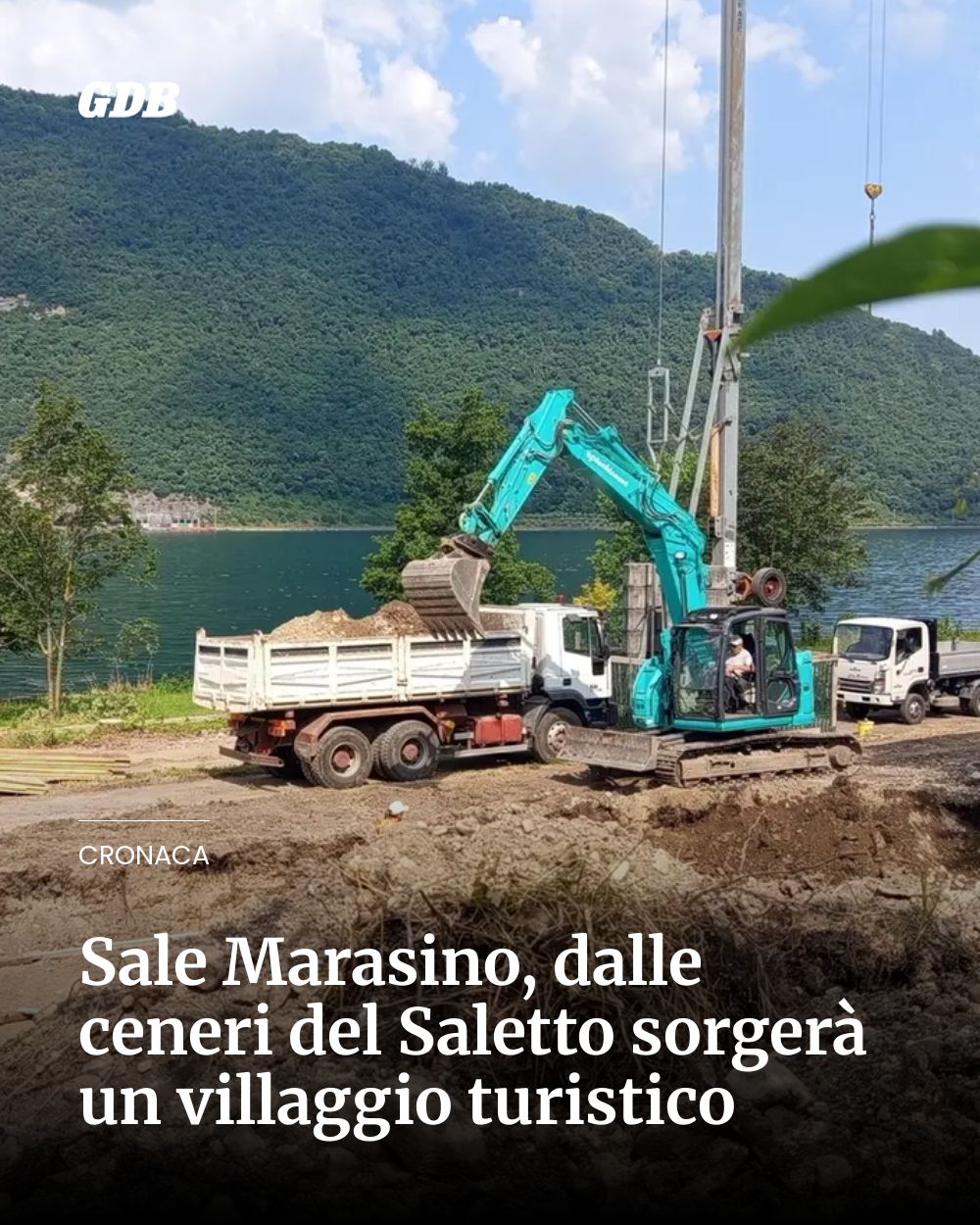 Post Instagram @giornaledibrescia: Sale Marasino, dalle ceneri del Saletto sorgerà un villaggio turistico...