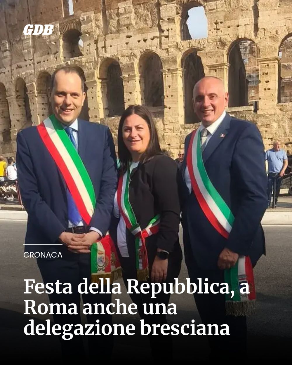 Post Instagram @giornaledibrescia: Festa della Repubblica, a Roma anche una delegazione bresciana...