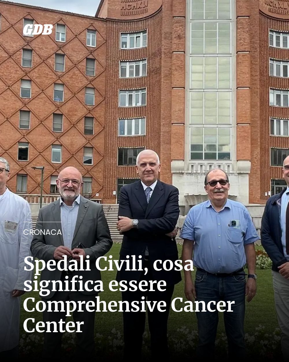 Post Instagram @giornaledibrescia: Spedali Civili, cosa significa essere Comprehensive Cancer Center...