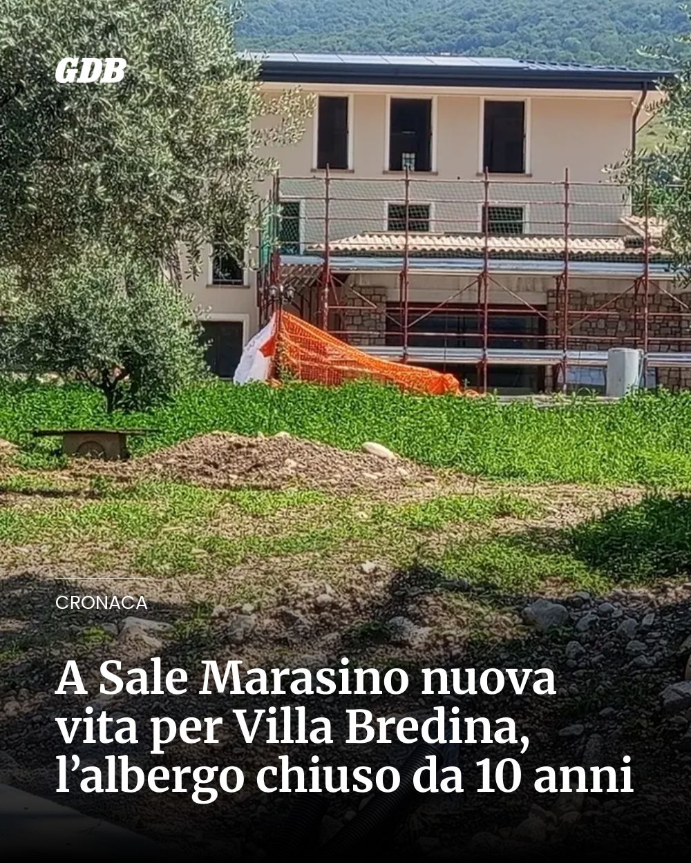 Post Instagram @giornaledibrescia: A Sale Marasino nuova vita per Villa Bredina, l’albergo chiuso da 10 anni...