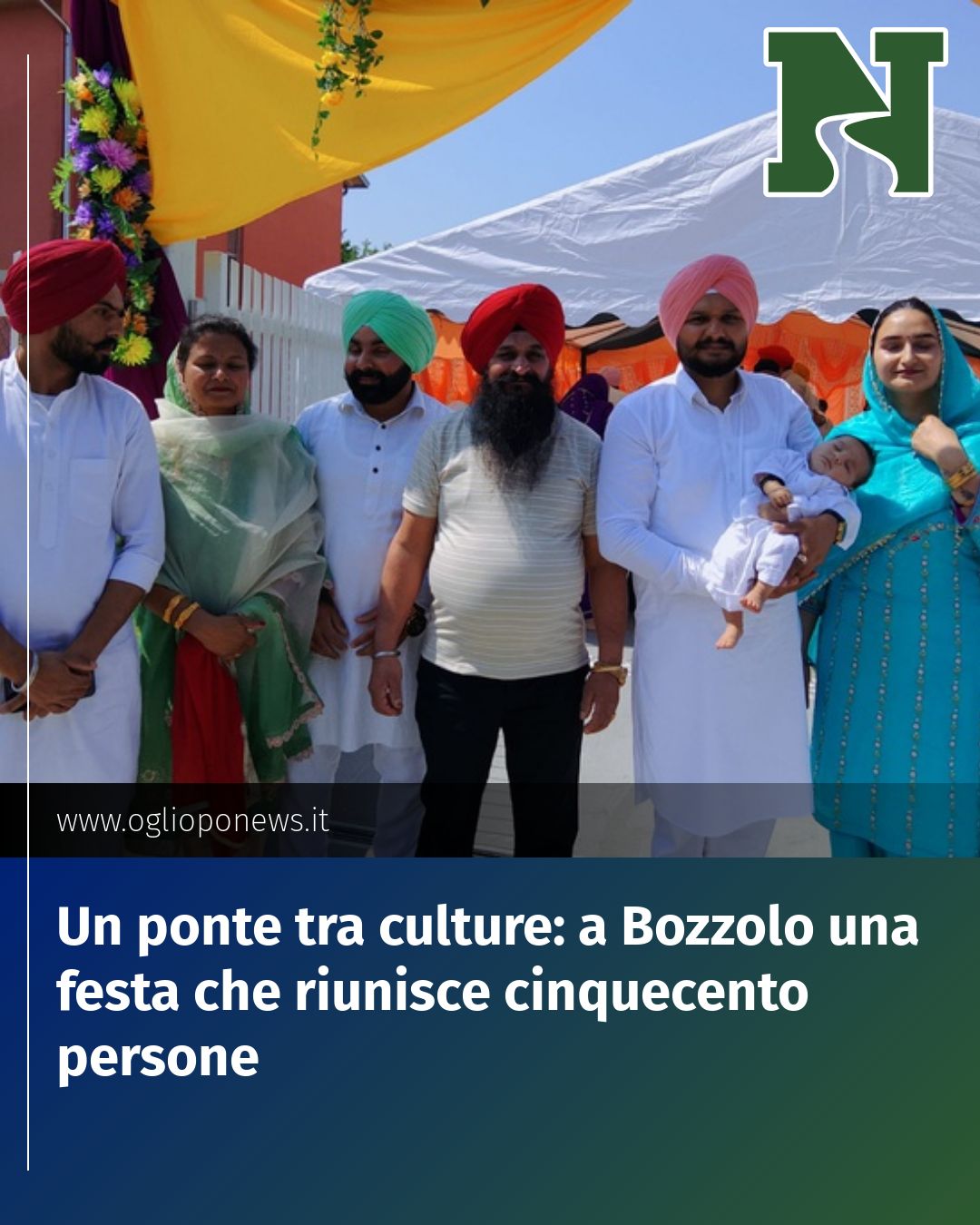 Post Instagram @redazione@oglioponews.it: Un ponte tra culture: a Bozzolo una festa che riunisce cinquecento persone...