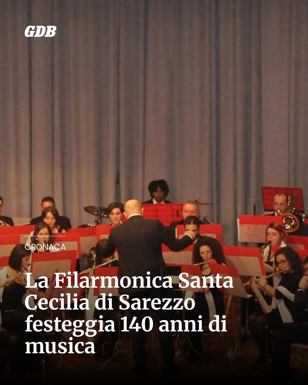 Post Instagram @giornaledibrescia: La Filarmonica Santa Cecilia di Sarezzo festeggia 140 anni di musica...