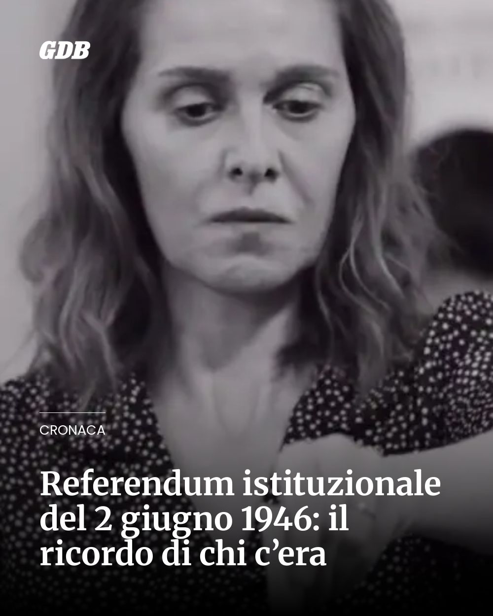 Post Instagram @giornaledibrescia: Referendum istituzionale del 2 giugno 1946: il ricordo di chi c’era...