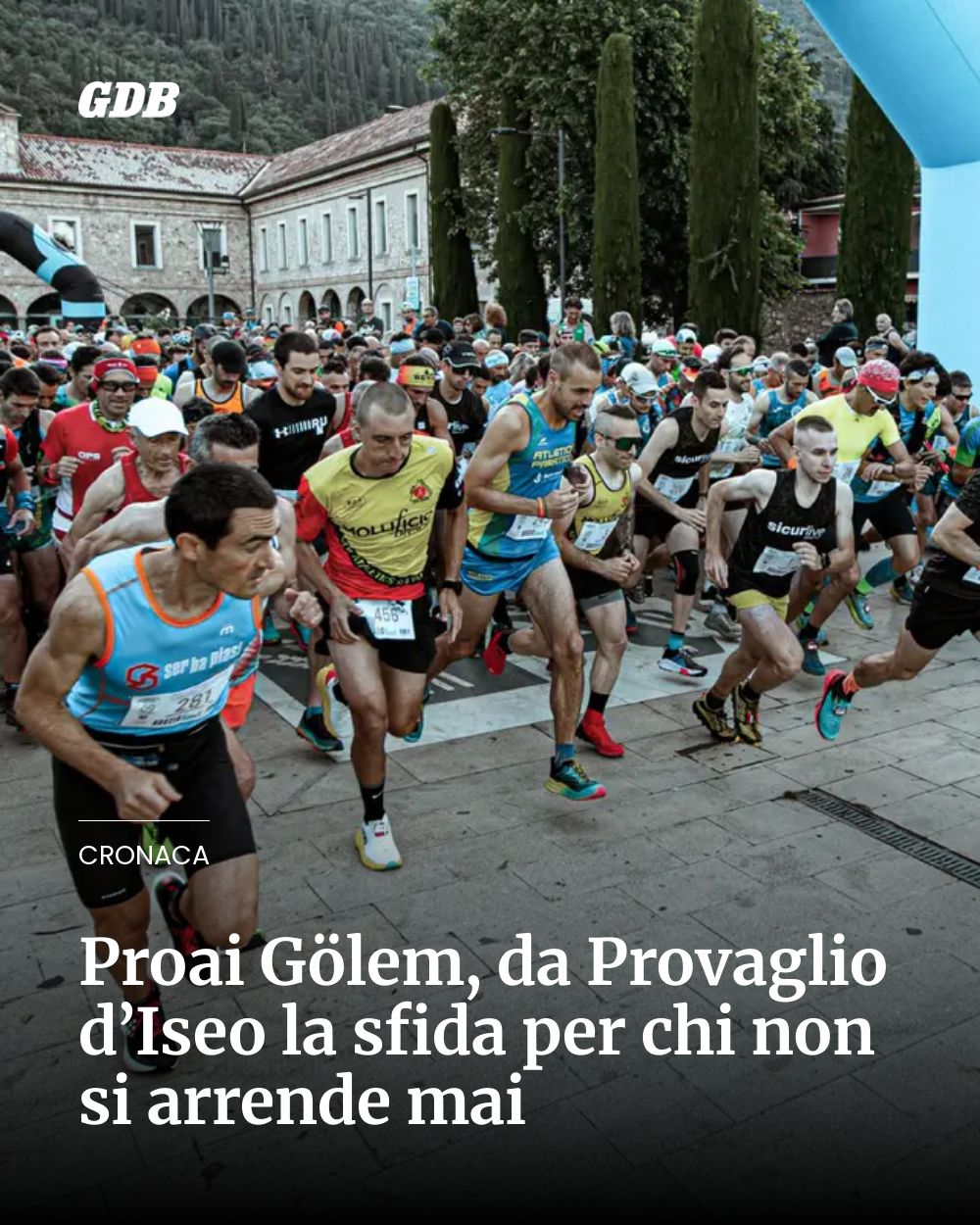 Post Instagram @giornaledibrescia: Proai Gölem, da Provaglio d’Iseo la sfida per chi non si arrende mai...