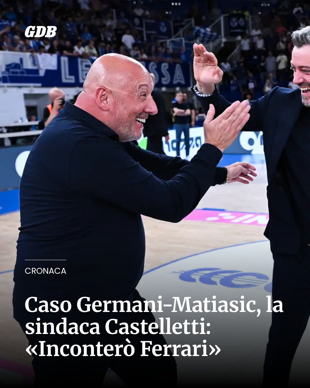 Post Instagram @giornaledibrescia: Caso Germani-Matiasic, la sindaca Castelletti: «Inconterò Ferrari»...