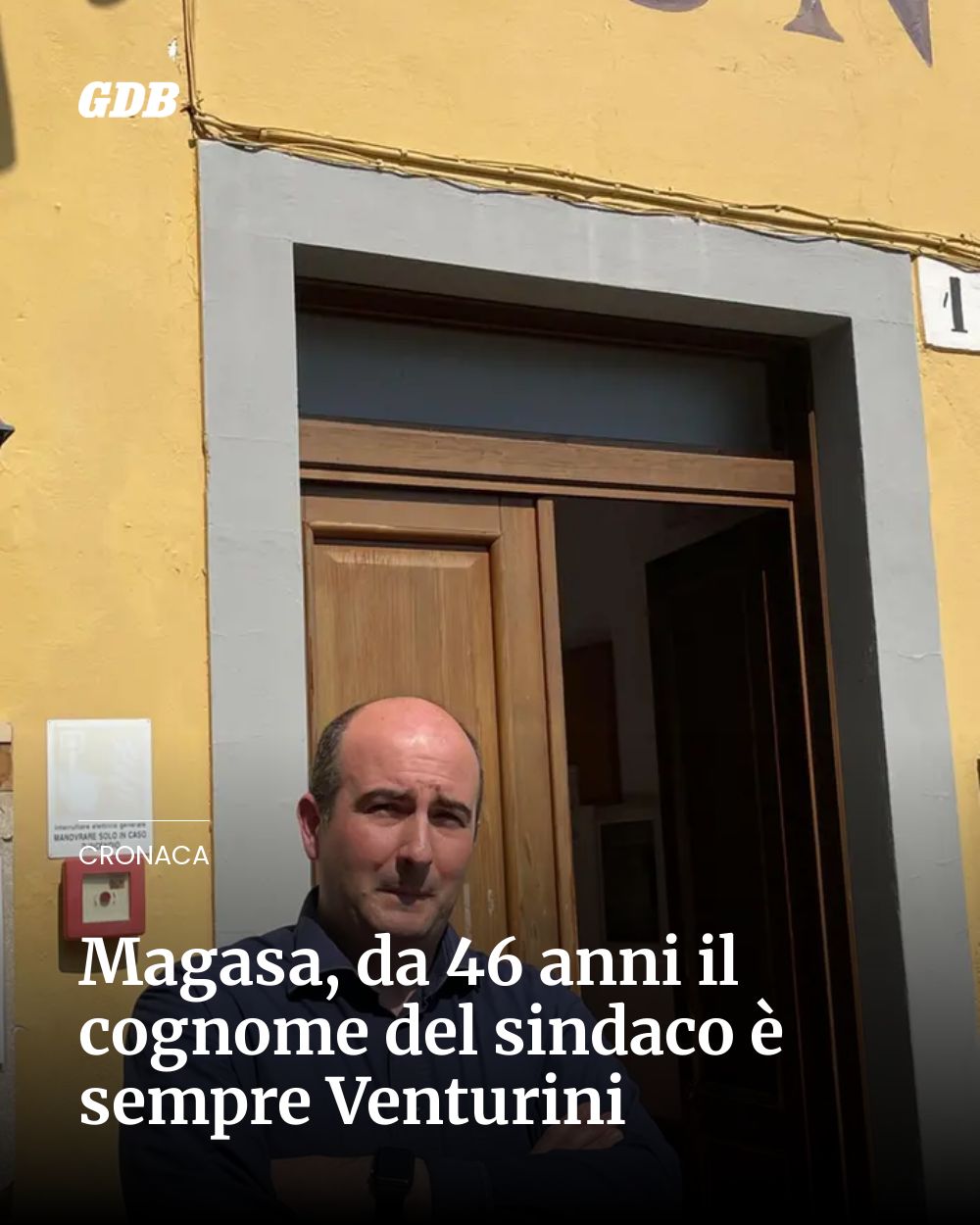 Post Instagram @giornaledibrescia: Magasa, da 46 anni il cognome del sindaco è sempre Venturini...