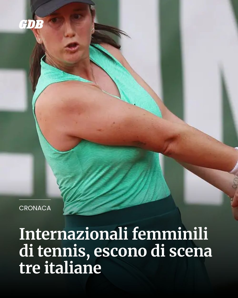 Post Instagram @giornaledibrescia: Internazionali femminili di tennis, escono di scena tre italiane...