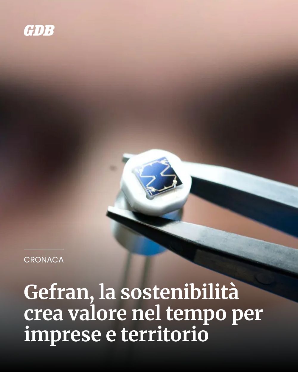Post Instagram @giornaledibrescia: Gefran, la sostenibilità crea valore nel tempo per imprese e territorio...