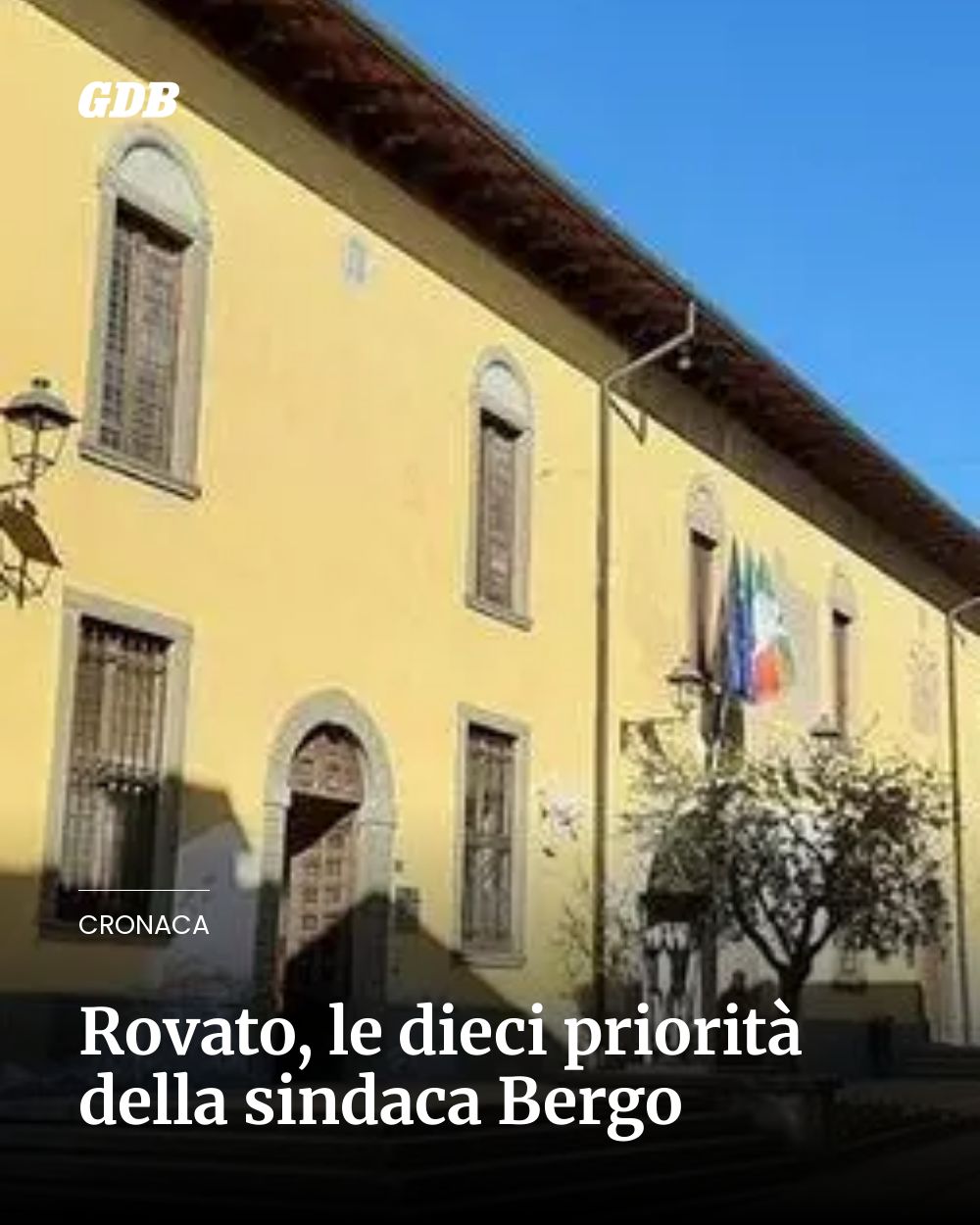 Post Instagram @giornaledibrescia: Rovato, le dieci priorità della sindaca Bergo...