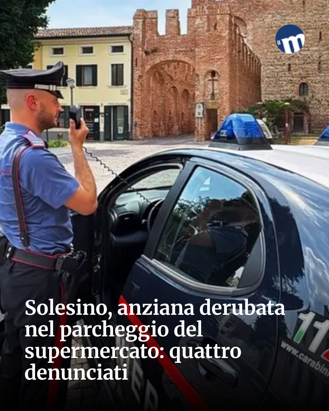 Post Instagram @socialbeat.test: Solesino, anziana derubata nel parcheggio del supermercato: quattro denunciati...