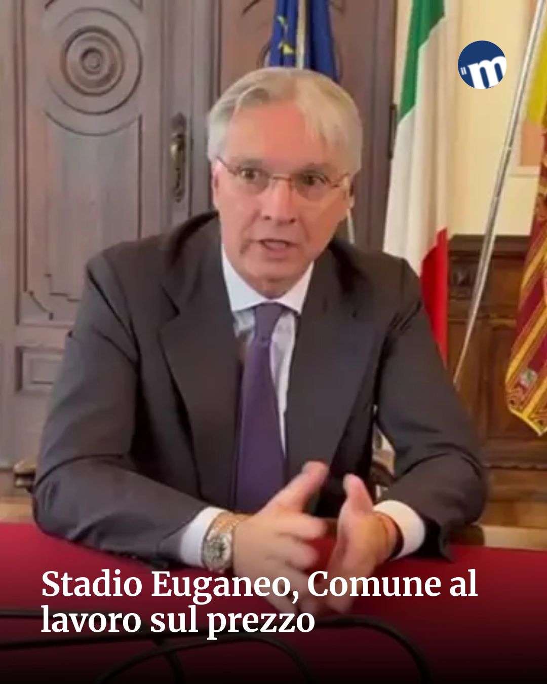 Post Instagram @socialbeat.test: Stadio Euganeo, Comune al lavoro sul prezzo...