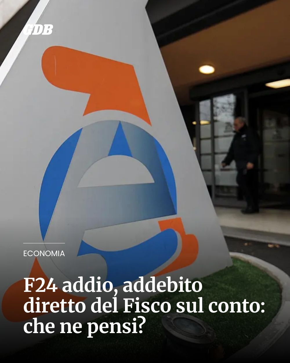 Post Instagram @giornaledibrescia: F24 addio, addebito diretto del Fisco sul conto: che ne pensi?...