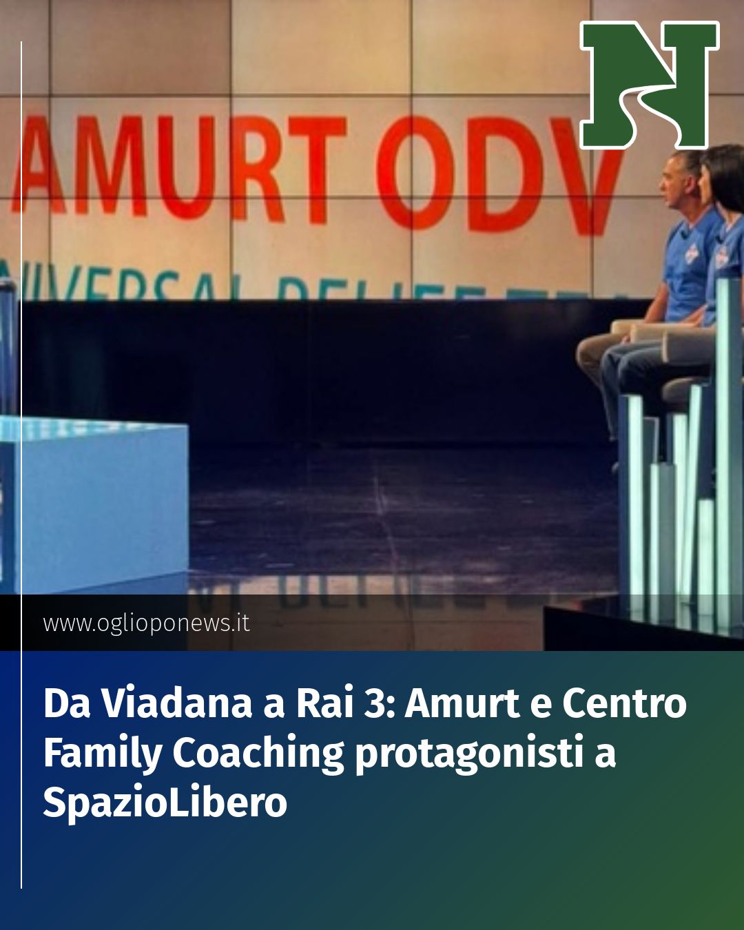 Post Instagram @redazione@oglioponews.it: Da Viadana a Rai 3: Amurt e Centro Family Coaching protagonisti a SpazioLibero...