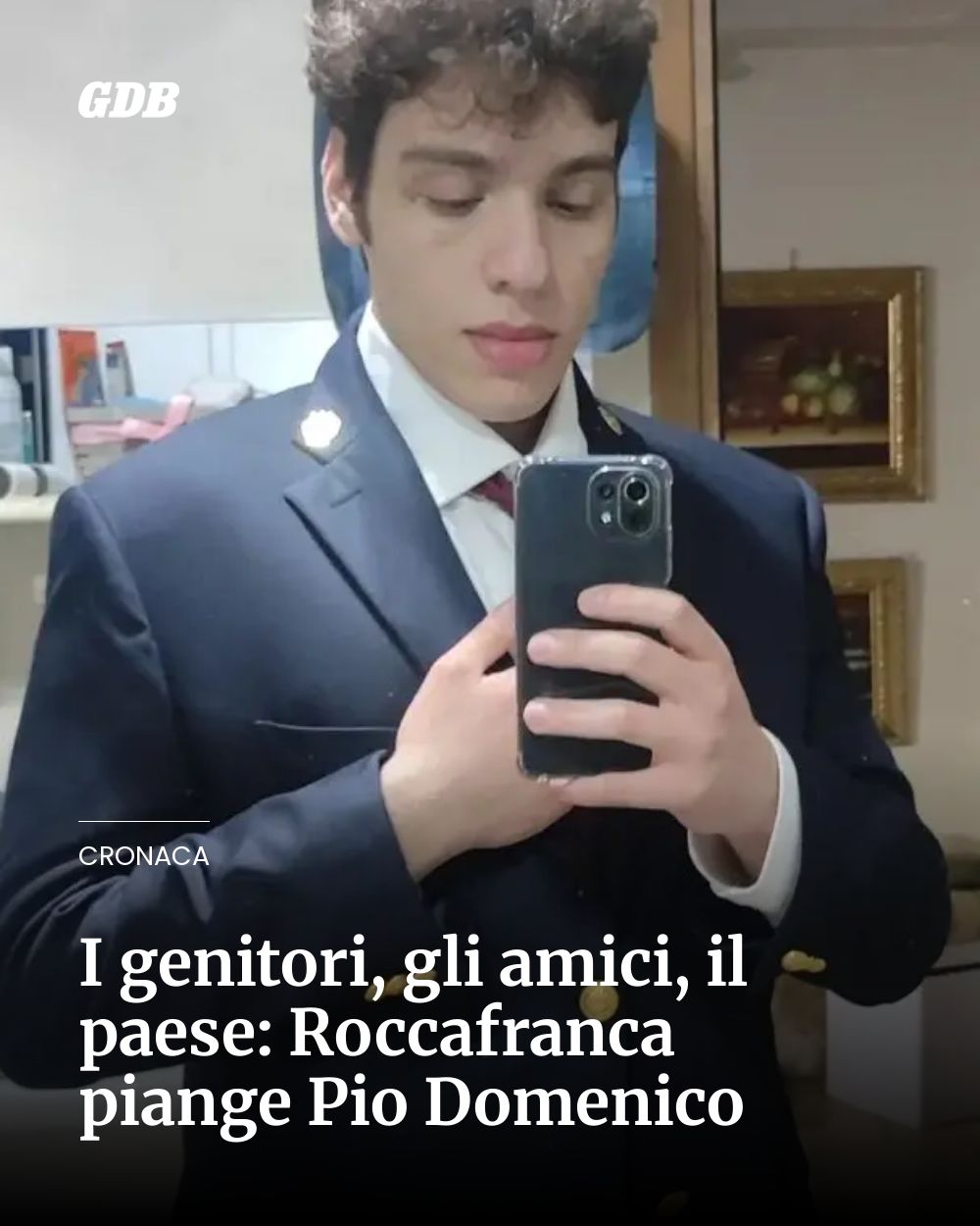 Post Instagram @giornaledibrescia: I genitori, gli amici, il paese: Roccafranca piange Pio Domenico...
