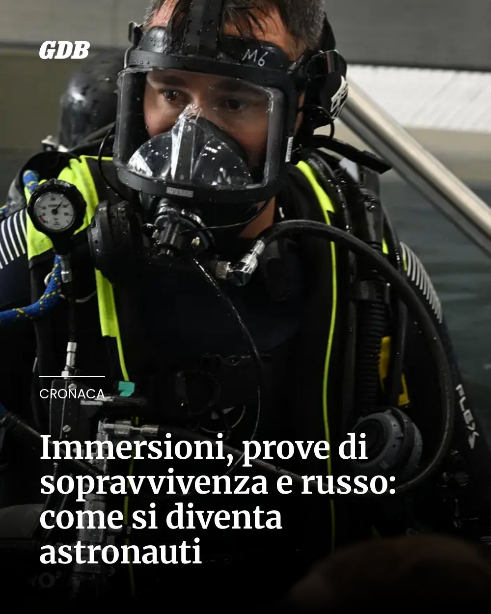 Post Instagram @giornaledibrescia: Immersioni, prove di sopravvivenza e russo: come si diventa astronauti...