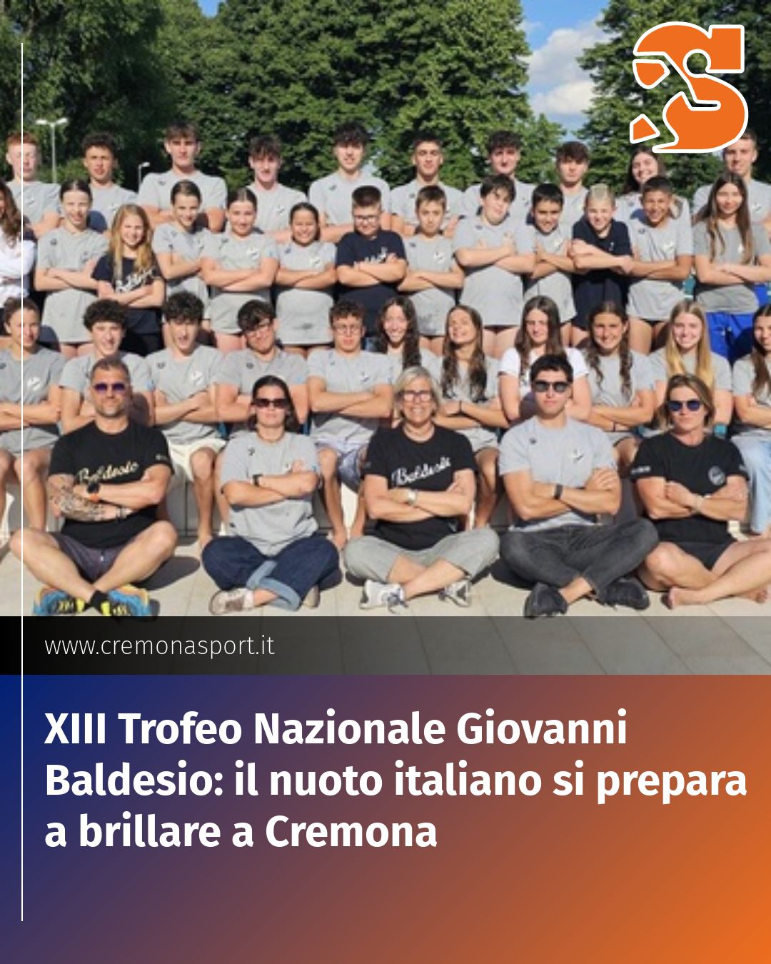 Post Instagram @Cremona_Sport: XIII Trofeo Nazionale Giovanni Baldesio: il nuoto italiano si prepara a brillare a Cremona...