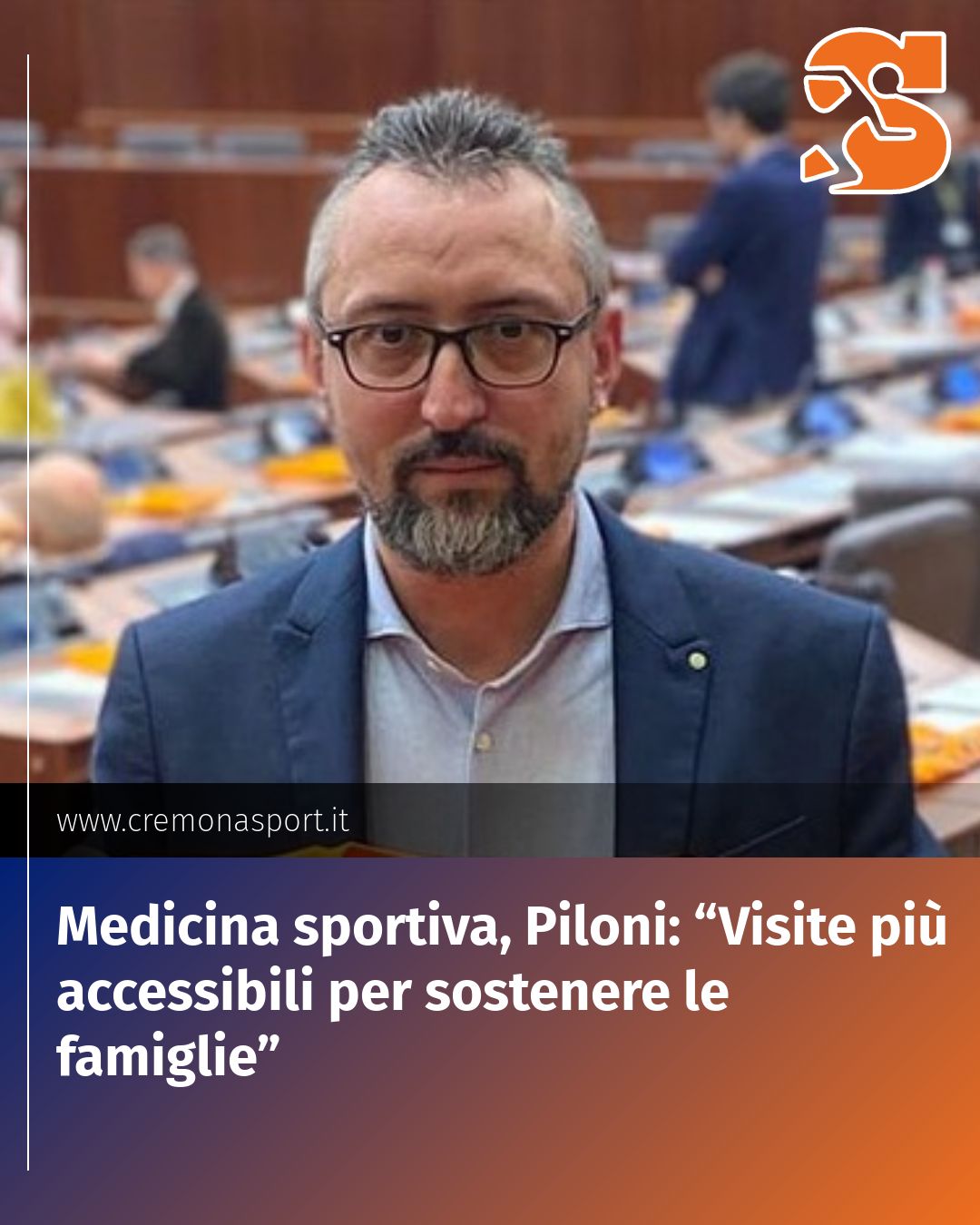 Post Instagram @Cremona_Sport: Medicina sportiva, Piloni: “Visite più accessibili per sostenere le famiglie”...