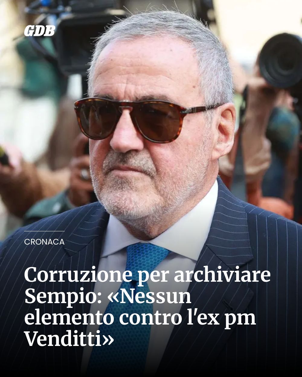 Post Instagram @giornaledibrescia: Corruzione per archiviare Sempio: «Nessun elemento contro l'ex pm Venditti»...