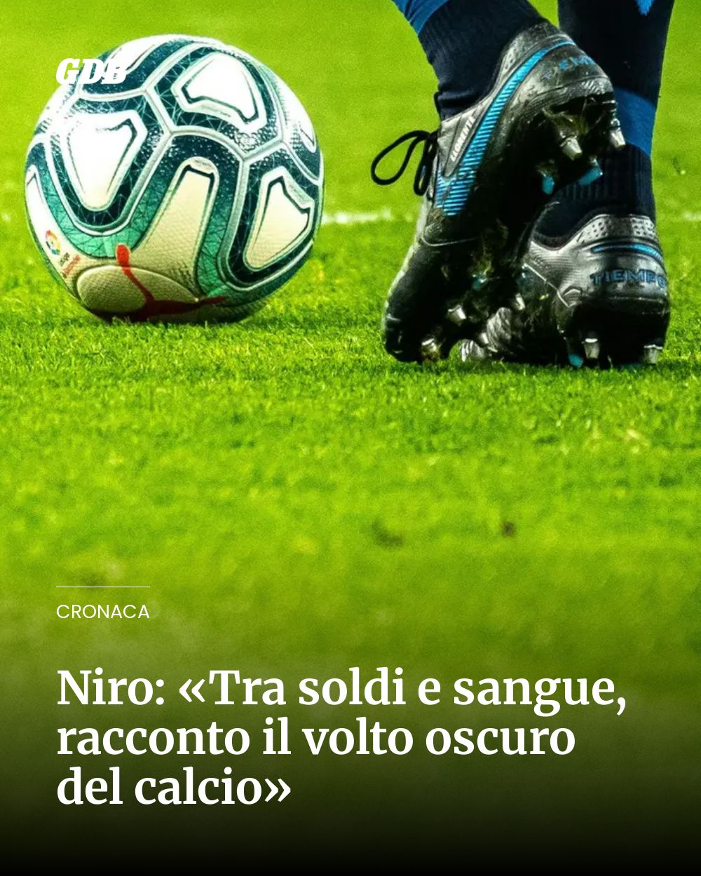 Post Instagram @giornaledibrescia: Niro: «Tra soldi e sangue, racconto il volto oscuro del calcio»...
