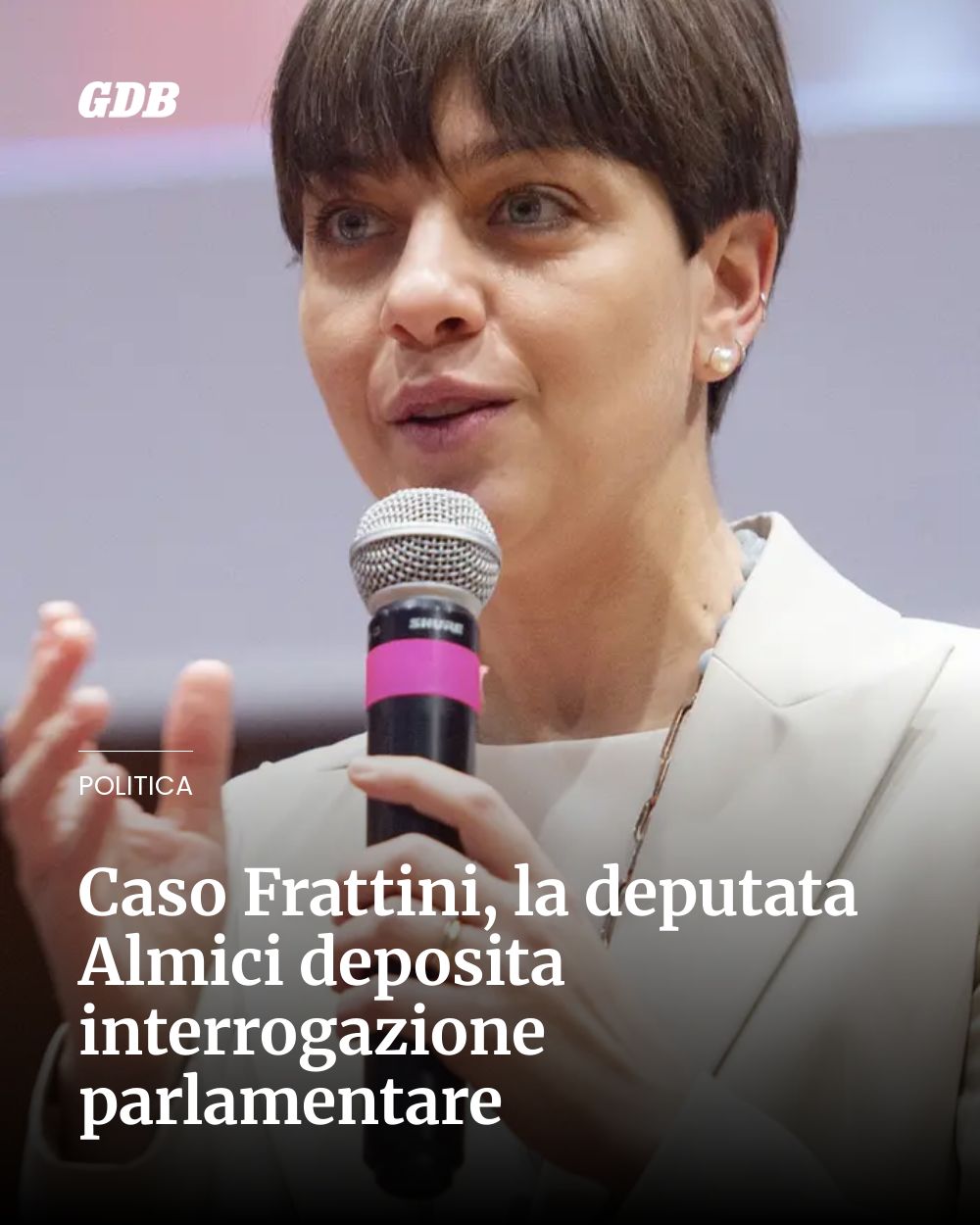Post Instagram @giornaledibrescia: Caso Frattini, la deputata Almici deposita interrogazione parlamentare...