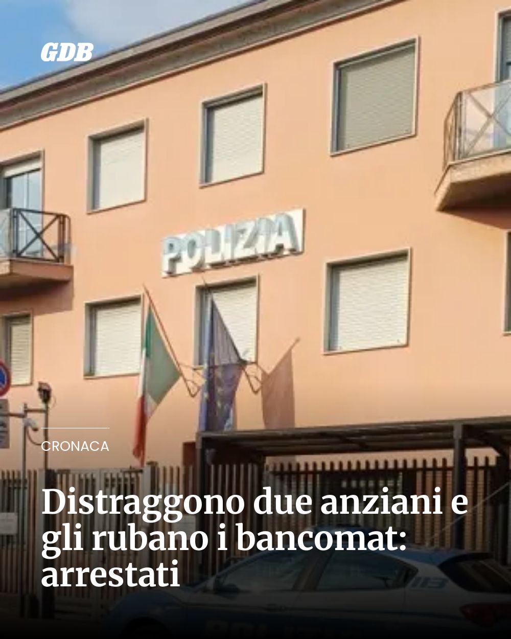 Post Instagram @giornaledibrescia: Distraggono due anziani e gli rubano i bancomat: arrestati...