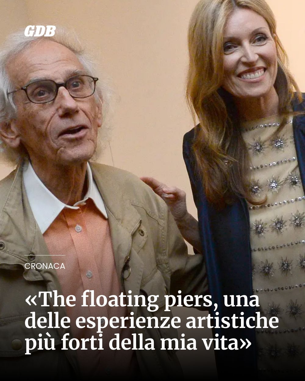 Post Instagram @giornaledibrescia: «The floating piers, una delle esperienze artistiche più forti della mia vita»...
