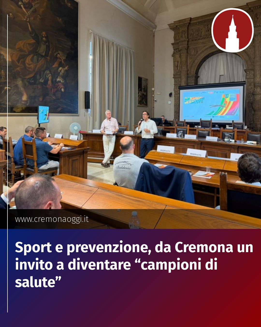 Post Instagram @Cremona_Oggi: Sport e prevenzione, da Cremona un invito a diventare “campioni di salute”...
