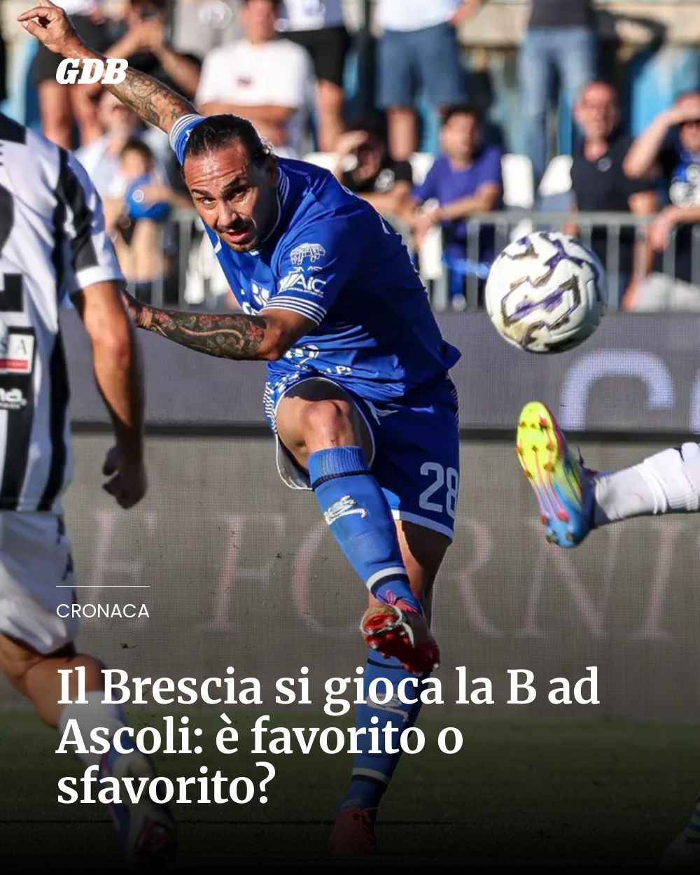 Post Instagram @giornaledibrescia: Il Brescia si gioca la B ad Ascoli: è favorito o sfavorito?...