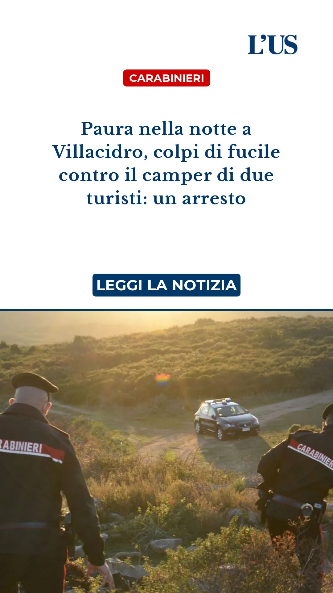 Paura nella notte a Villacidro, colpi di fucile contro il camper di due turisti: un arresto...