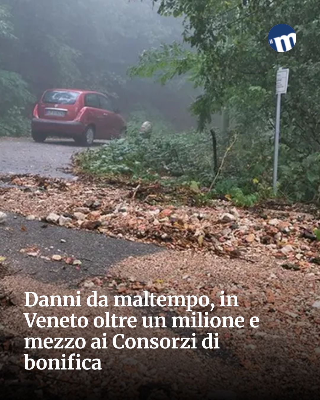 Post Instagram @socialbeat.test: Danni da maltempo, in Veneto oltre un milione e mezzo ai Consorzi di bonifica...