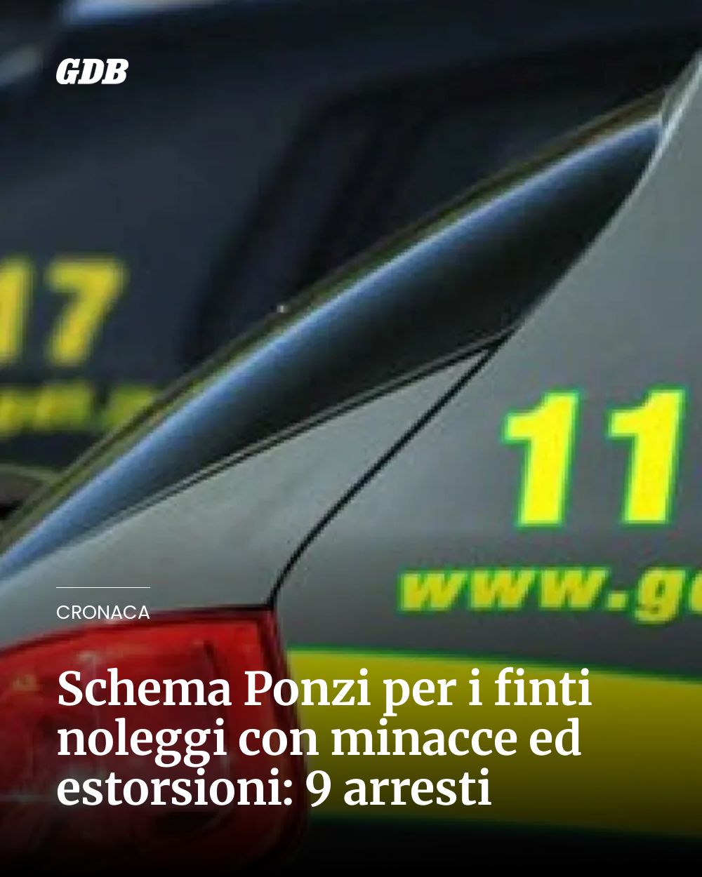 Post Instagram @giornaledibrescia: Schema Ponzi per i finti noleggi con minacce ed estorsioni: 9 arresti...