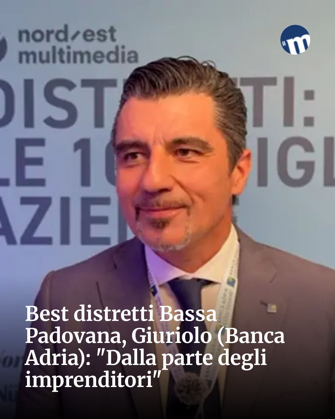 Post Instagram @socialbeat.test: Best distretti Bassa Padovana, Giuriolo (Banca Adria): "Dalla parte degli imprenditori"...
