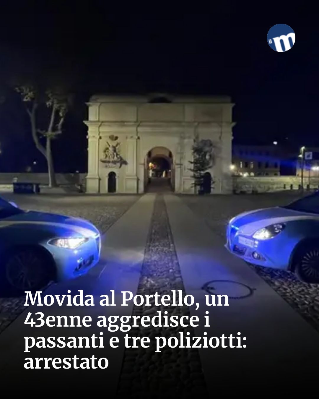 Post Instagram @socialbeat.test: Movida al Portello, un 43enne aggredisce i passanti e tre poliziotti: arrestato...