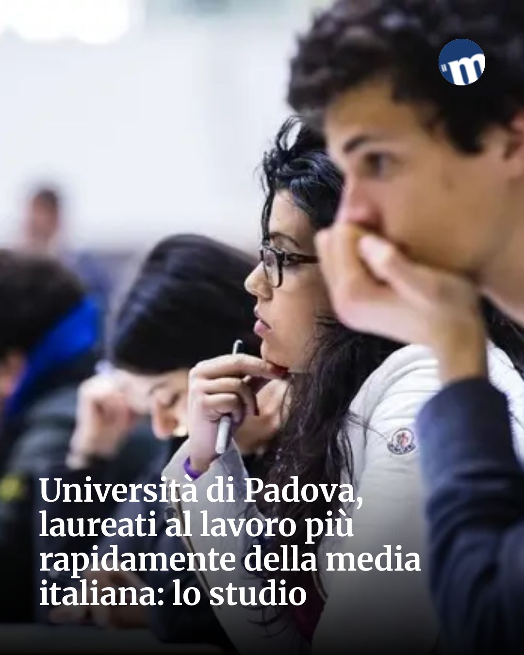 Post Instagram @socialbeat.test: Università di Padova, laureati al lavoro più rapidamente della media italiana: lo studio...