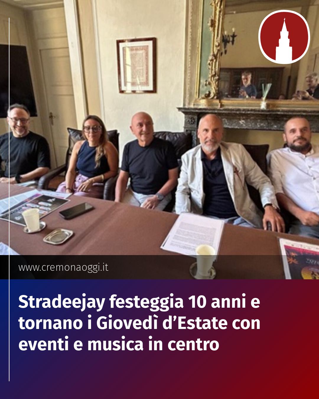 Post Instagram @Cremona_Oggi: Stradeejay festeggia 10 anni e tornano i Giovedì d’Estate con eventi e musica in centro...