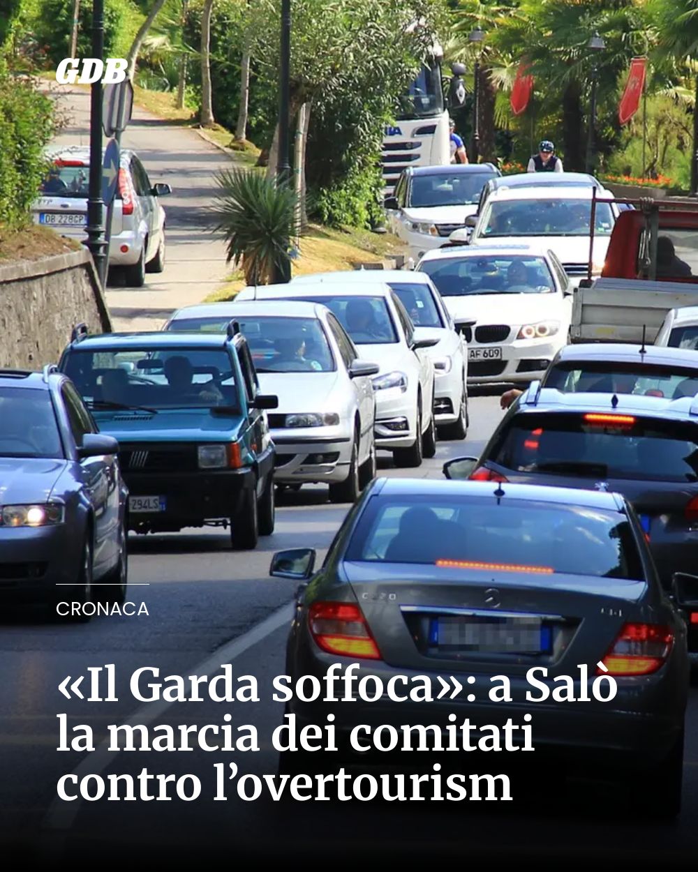 Post Instagram @giornaledibrescia: «Il Garda soffoca»: a Salò la marcia dei comitati contro l’overtourism...