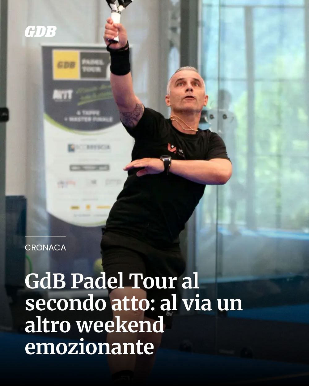 Post Instagram @giornaledibrescia: GdB Padel Tour al secondo atto: al via un altro weekend emozionante...