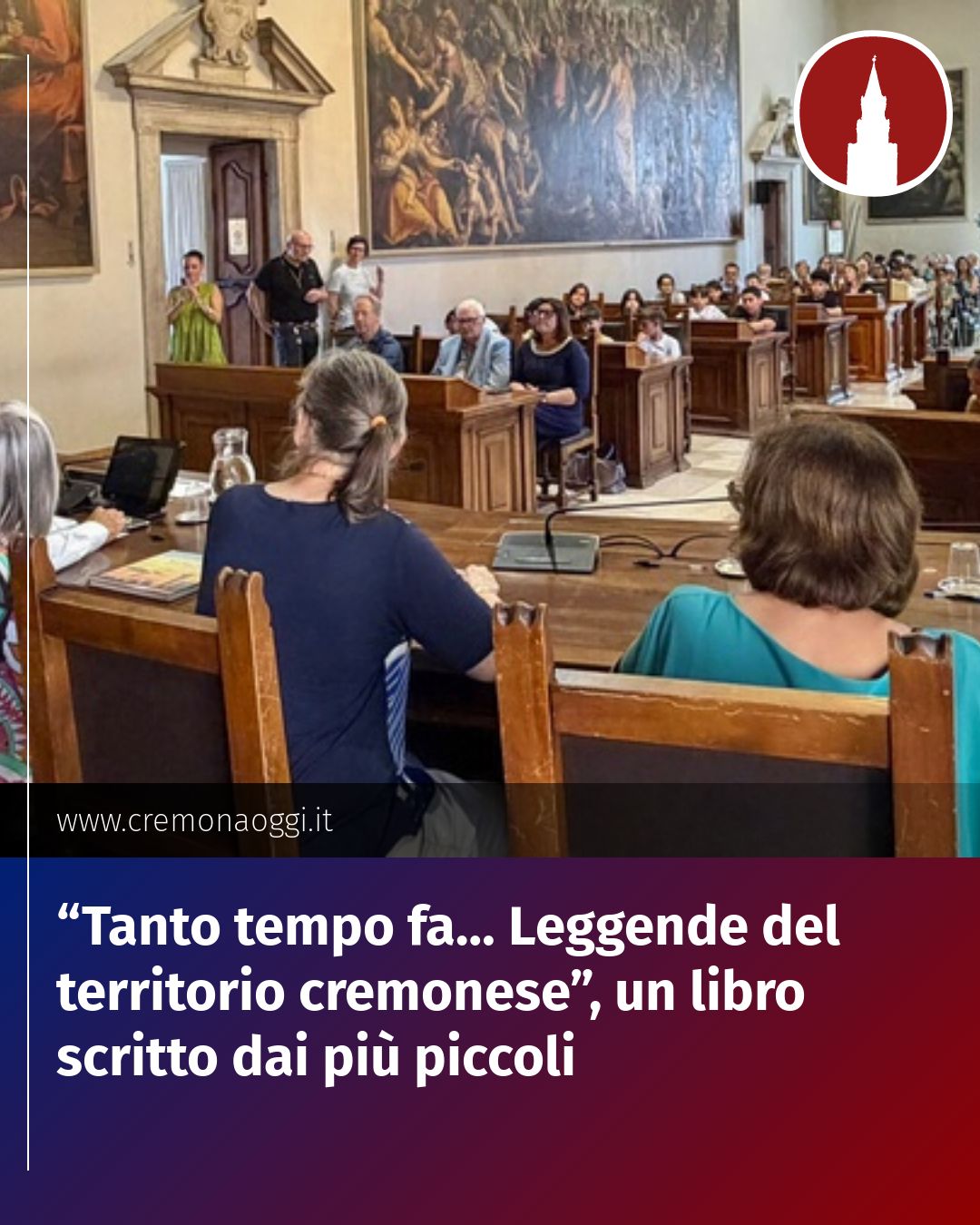 Post Instagram @Cremona_Oggi: “Tanto tempo fa… Leggende del territorio cremonese”, un libro scritto dai più piccoli...