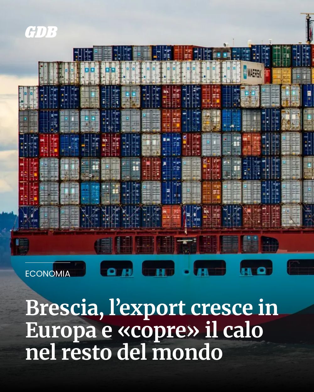 Post Instagram @giornaledibrescia: Brescia, l’export cresce in Europa e «copre» il calo nel resto del mondo...