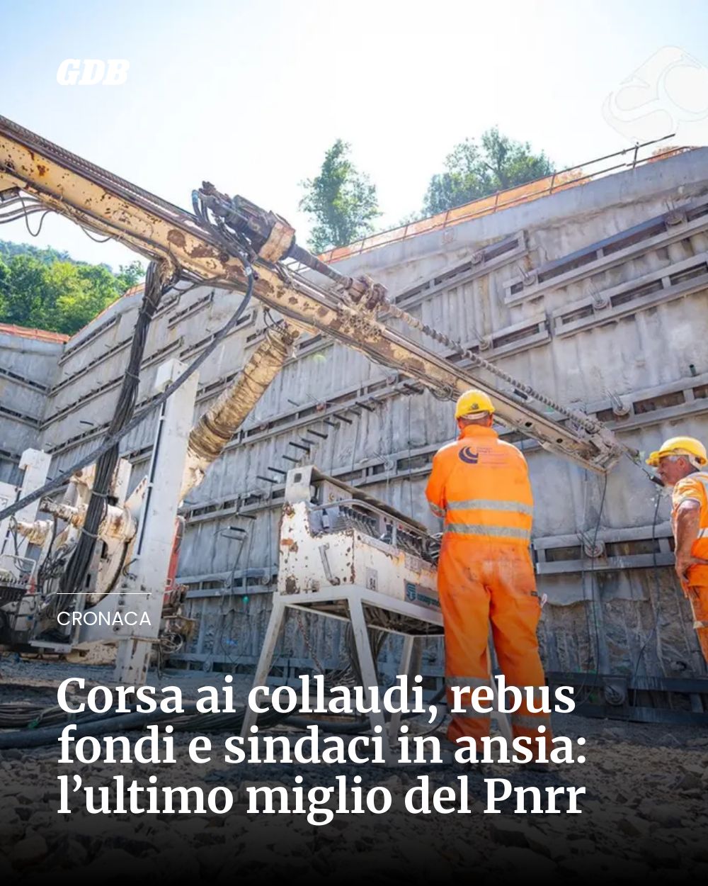 Post Instagram @giornaledibrescia: Corsa ai collaudi, rebus fondi e sindaci in ansia: l’ultimo miglio del Pnrr...