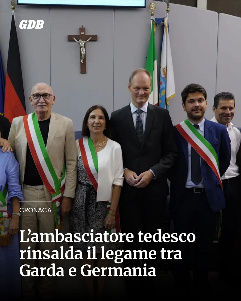 Post Instagram @giornaledibrescia: L’ambasciatore tedesco rinsalda il legame tra Garda e Germania...
