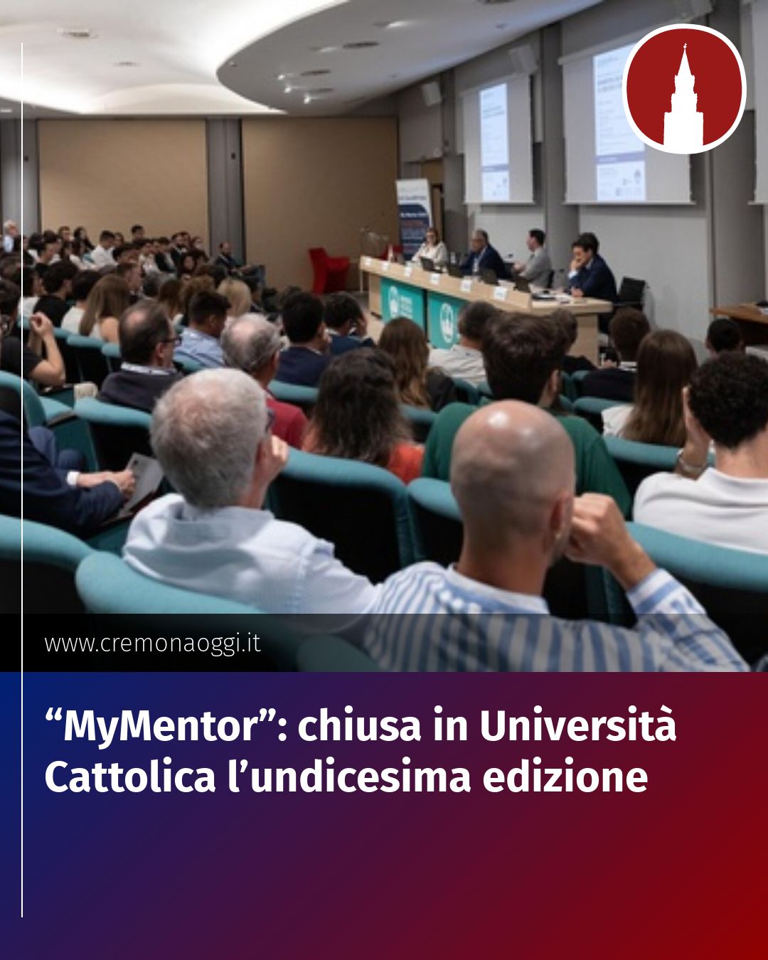 Post Instagram @Cremona_Oggi: “MyMentor”: chiusa in Università Cattolica l’undicesima edizione...