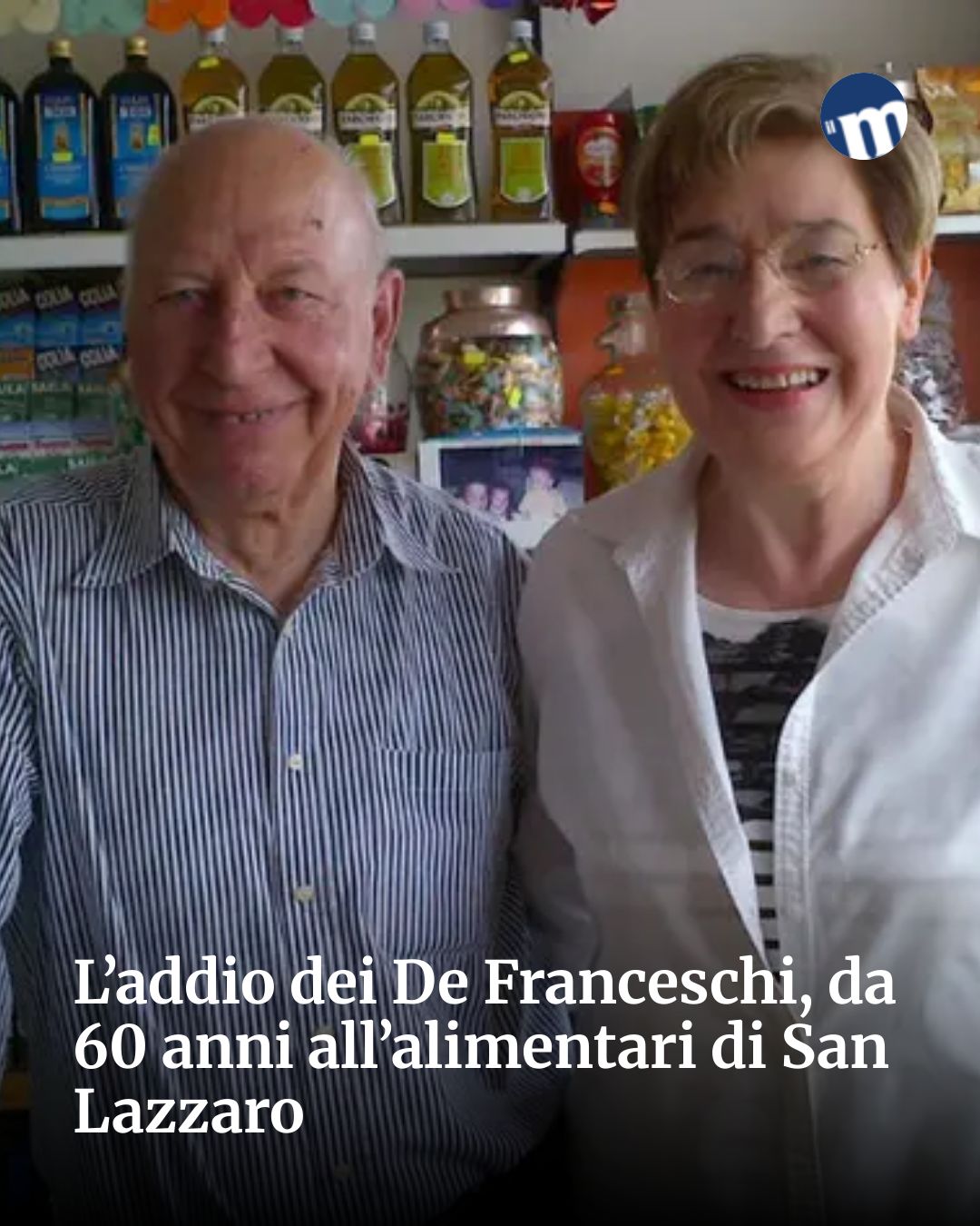 Post Instagram @socialbeat.test: L’addio dei De Franceschi, da 60 anni all’alimentari di San Lazzaro...