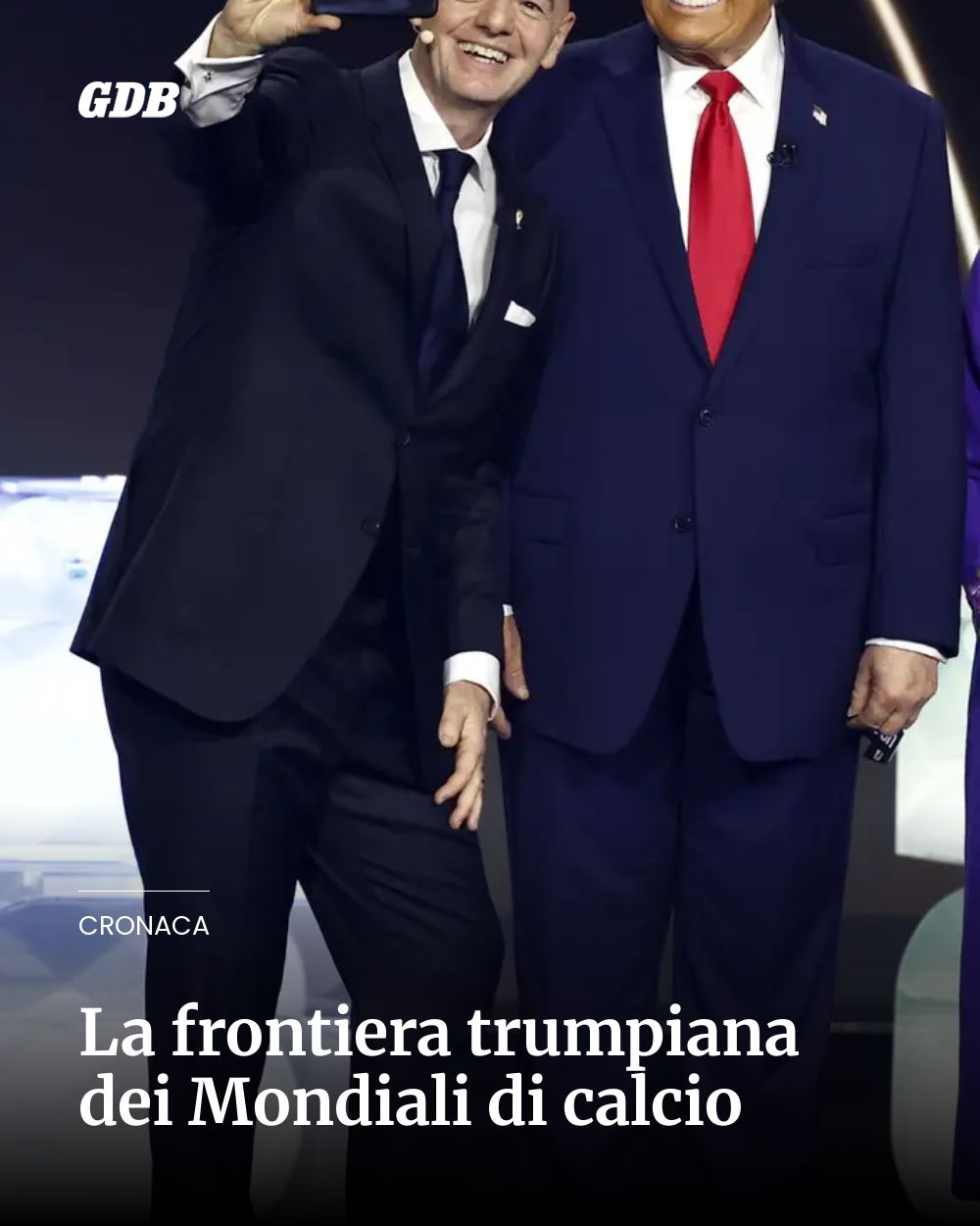 Post Instagram @giornaledibrescia: La frontiera trumpiana dei Mondiali di calcio...