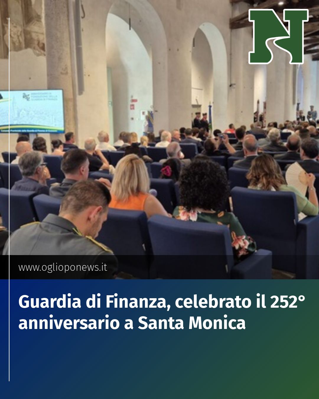 Post Instagram @redazione@oglioponews.it: Guardia di Finanza, celebrato il 252° anniversario a Santa Monica...