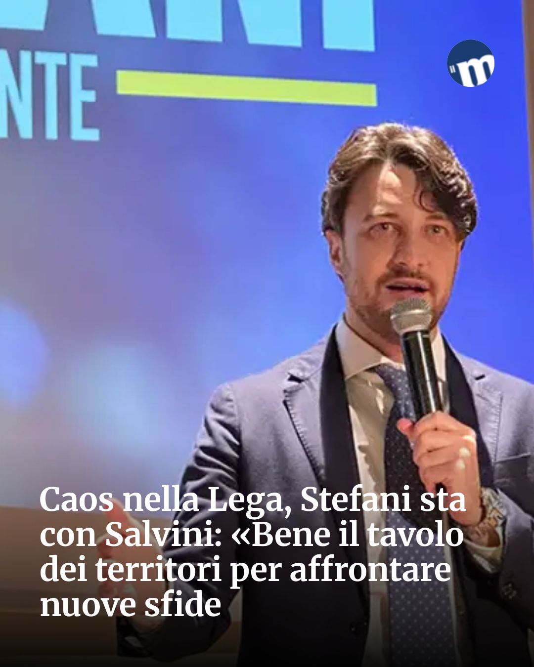 Post Instagram @socialbeat.test: Caos nella Lega, Stefani sta con Salvini: «Bene il tavolo dei territori per affrontare nuove sfide..