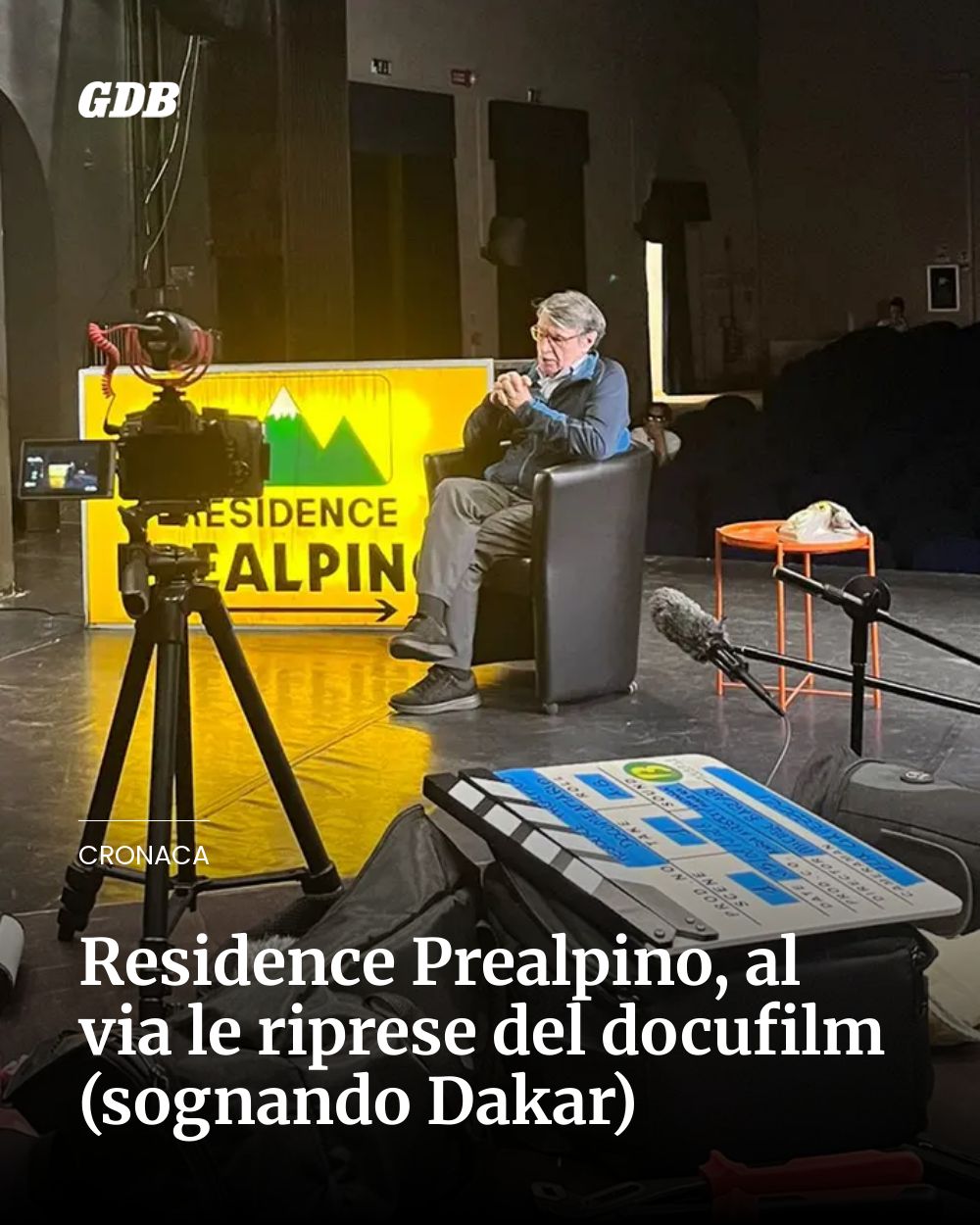 Post Instagram @giornaledibrescia: Residence Prealpino, al via le riprese del docufilm (sognando Dakar)...
