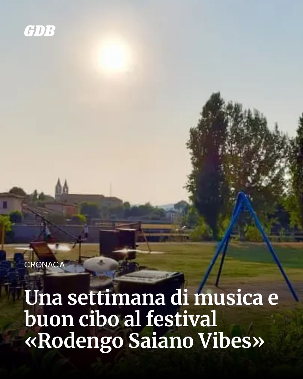 Post Instagram @giornaledibrescia: Una settimana di musica e buon cibo al festival «Rodengo Saiano Vibes»...