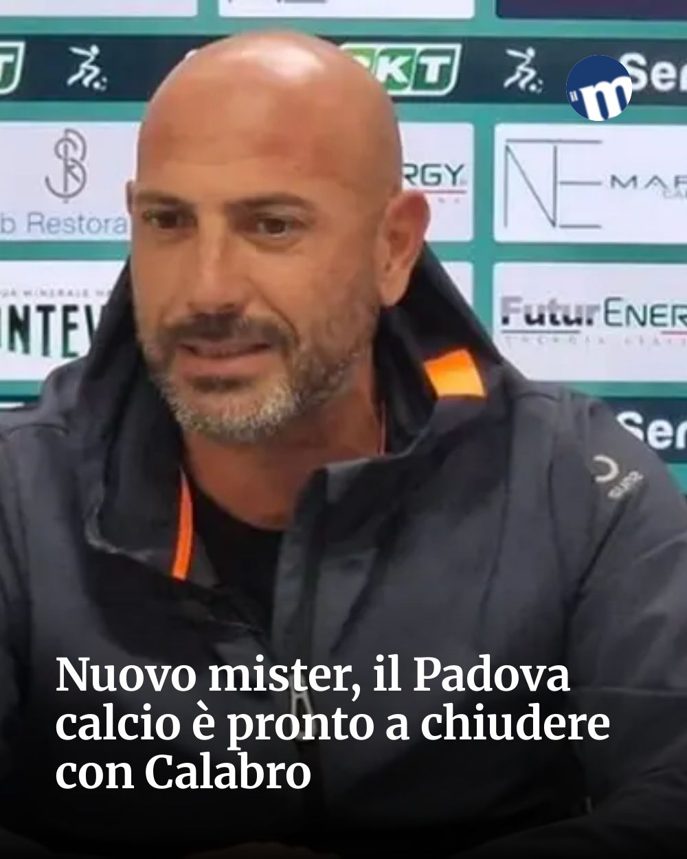 Post Instagram @socialbeat.test: Nuovo mister, il Padova calcio è pronto a chiudere con Calabro...