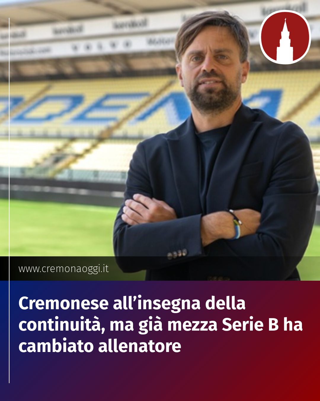 Post Instagram @Cremona_Oggi: Cremonese all’insegna della continuità, ma già mezza Serie B ha cambiato allenatore...